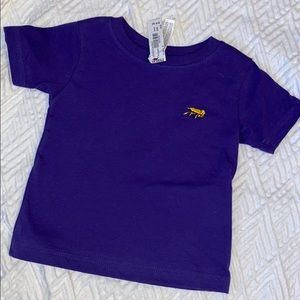 💜🦐PERLIS LSU PURPLE CRAWFISH TEE 🦐💜